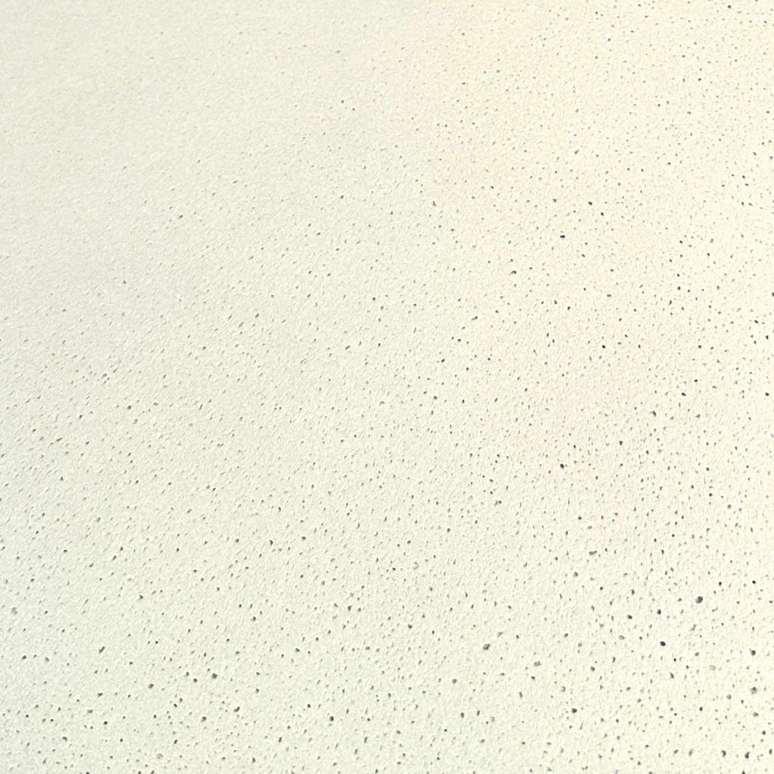 White fibre cement with pitted finish