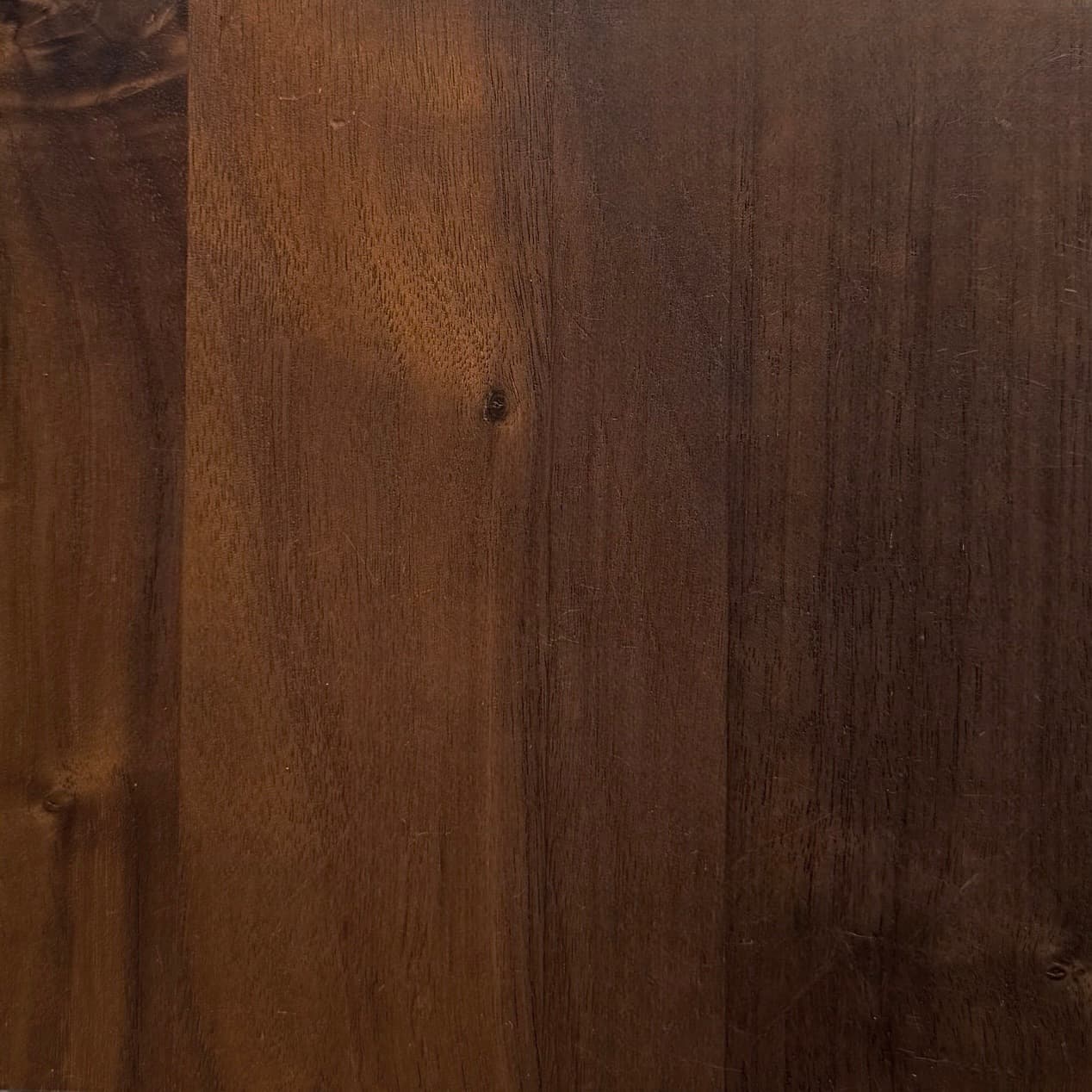 Solid natural walnut