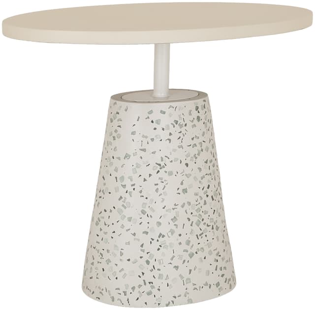 Cora oval side table