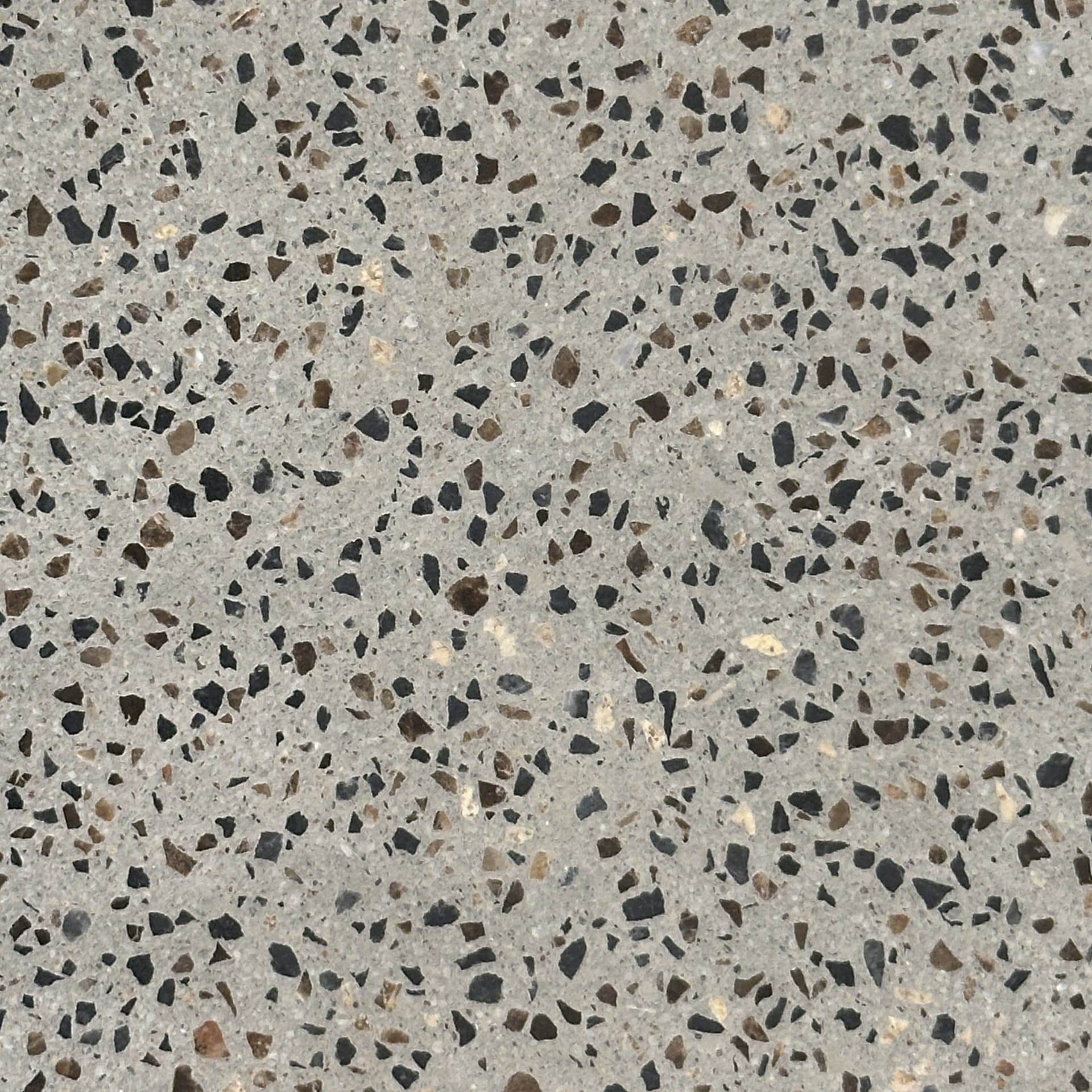 Grey Terrazzo with Black Flakes