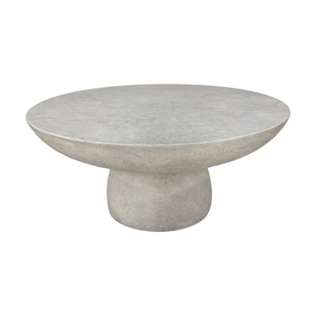 Gato Coffee Table, Rough Finish, 72cm