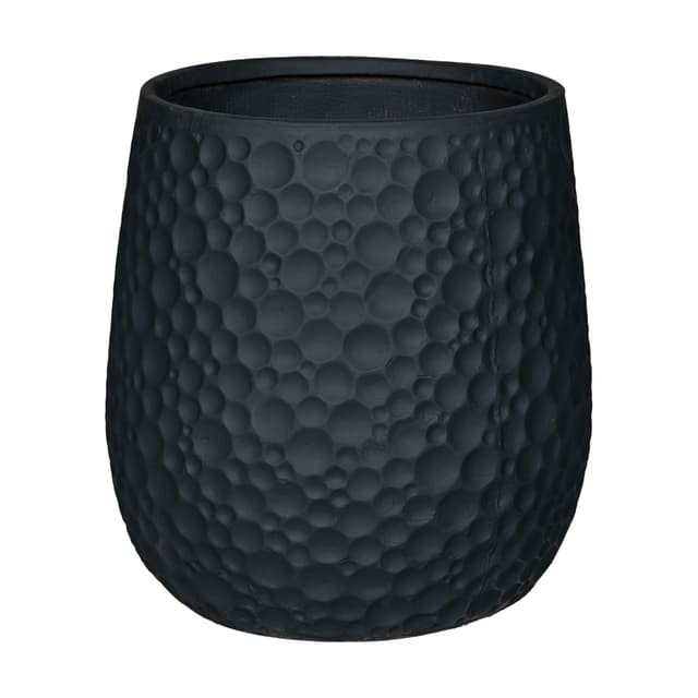 Light Fiber Cement Pot with Drop Shape